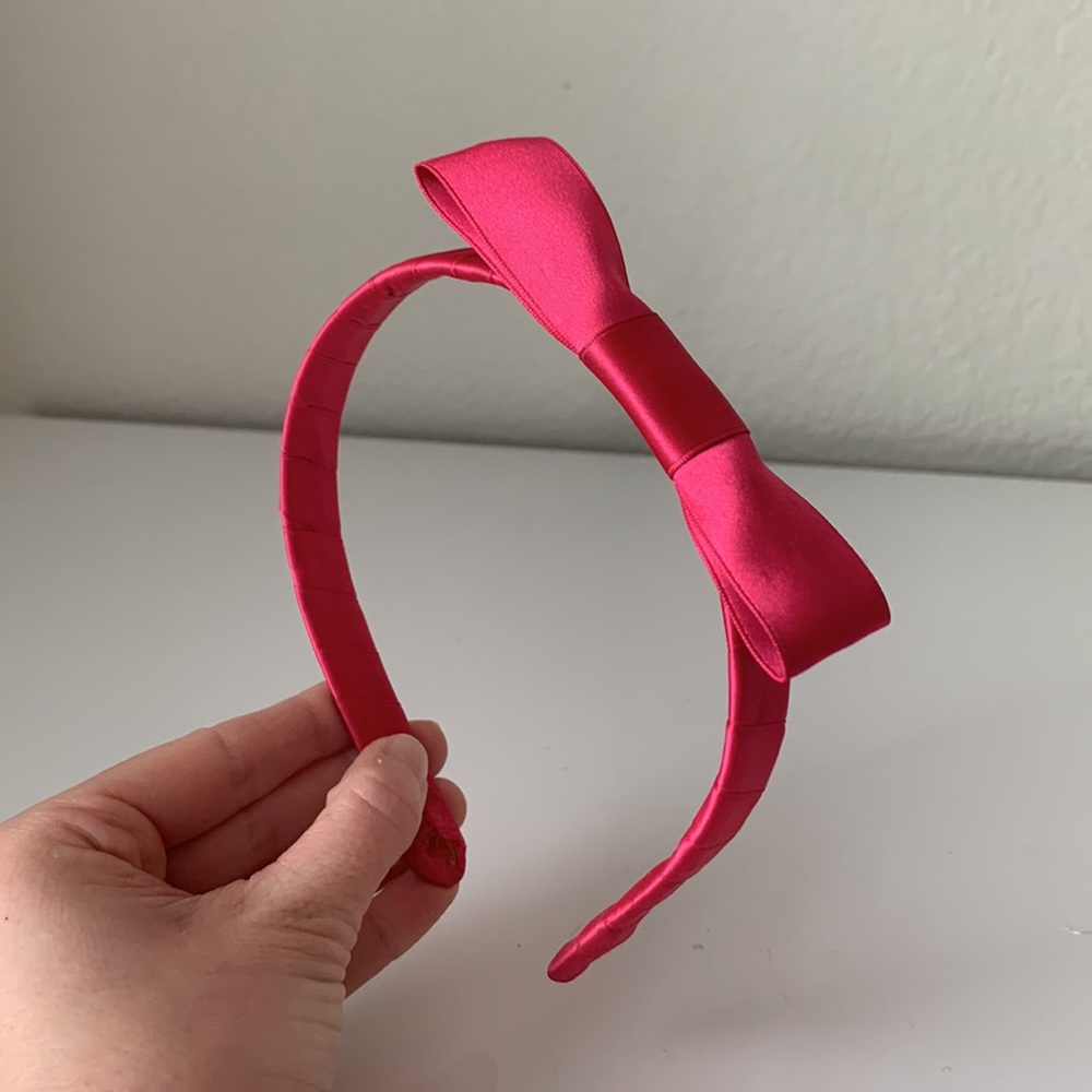Fuchsia Ribbon Headband